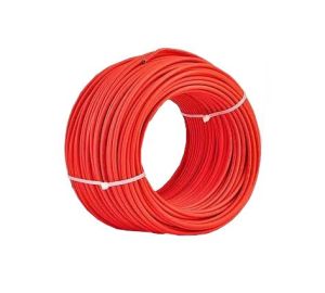Червен фотоволтаичен кабел 4mm намотка 100m